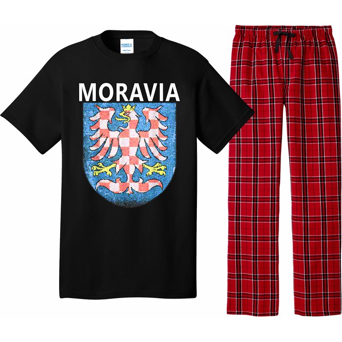 Moravian Emblem Tee Artisticlook Historical Moravia Pajama Set