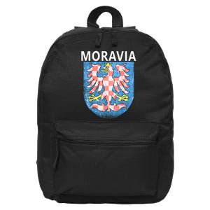 Moravian Emblem Tee Artisticlook Historical Moravia 16 in Basic Backpack