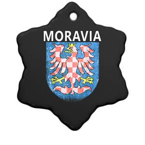 Moravian Emblem Tee Artisticlook Historical Moravia Ceramic Star Ornament