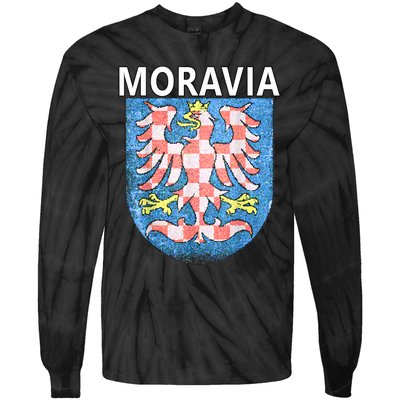 Moravian Emblem Tee Artisticlook Historical Moravia Tie-Dye Long Sleeve Shirt