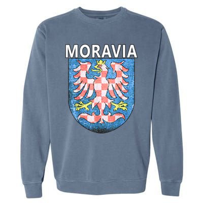 Moravian Emblem Tee Artisticlook Historical Moravia Garment-Dyed Sweatshirt