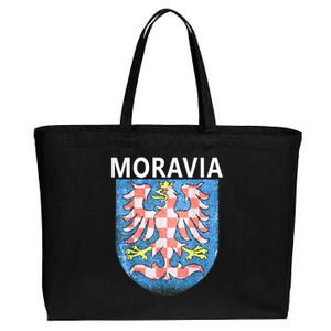 Moravian Emblem Tee Artisticlook Historical Moravia Cotton Canvas Jumbo Tote