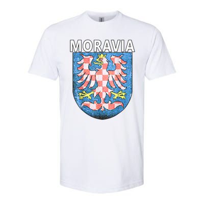 Moravian Emblem Tee Artisticlook Historical Moravia Softstyle CVC T-Shirt