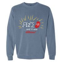 Math Equation Teachers Funny Quote On Them Garment-Dyed Sweatshirt