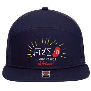 Math Equation Teachers Funny Quote On Them 7 Panel Mesh Trucker Snapback Hat