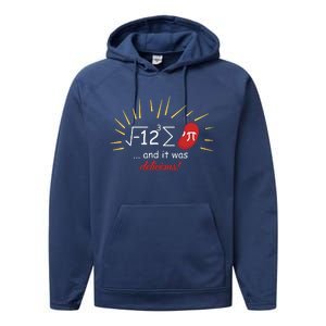 Math Equation Teachers Funny Quote On Them Performance Fleece Hoodie