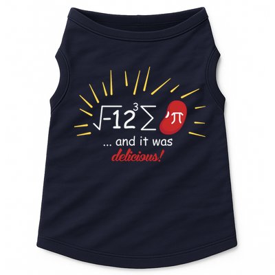Math Equation Teachers Funny Quote On Them Doggie Tank