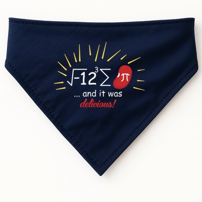 Math Equation Teachers Funny Quote On Them USA-Made Doggie Bandana