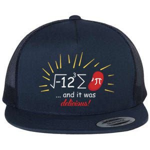 Math Equation Teachers Funny Quote On Them Flat Bill Trucker Hat