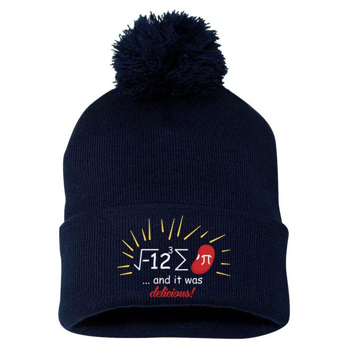 Math Equation Teachers Funny Quote On Them Pom Pom 12in Knit Beanie