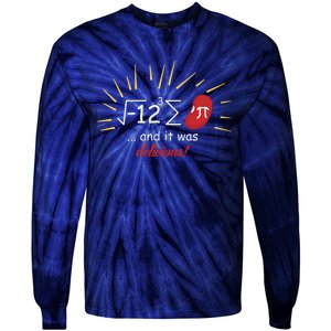 Math Equation Teachers Funny Quote On Them Tie-Dye Long Sleeve Shirt