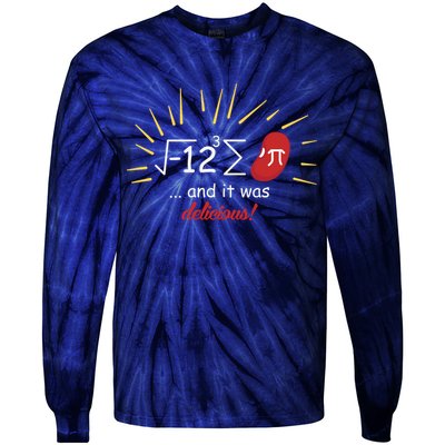 Math Equation Teachers Funny Quote On Them Tie-Dye Long Sleeve Shirt