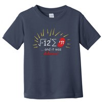 Math Equation Teachers Funny Quote On Them Toddler T-Shirt