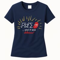 Math Equation Teachers Funny Quote On Them Womens T-Shirt