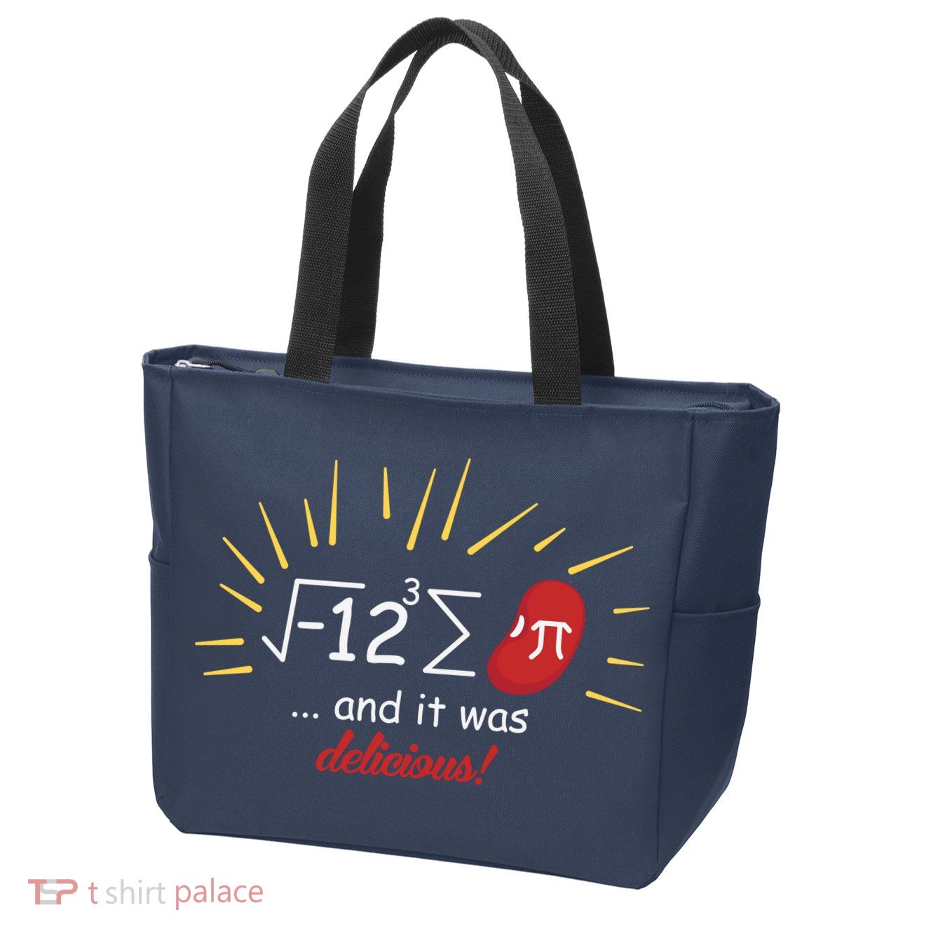 Math Equation Teachers Funny Quote On Them Zip Tote Bag