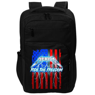 Metal Merica Ride The Freedom Impact Tech Backpack