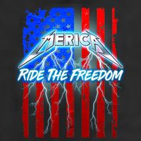 Metal Merica Ride The Freedom 11oz C Handle Ceramic Mug