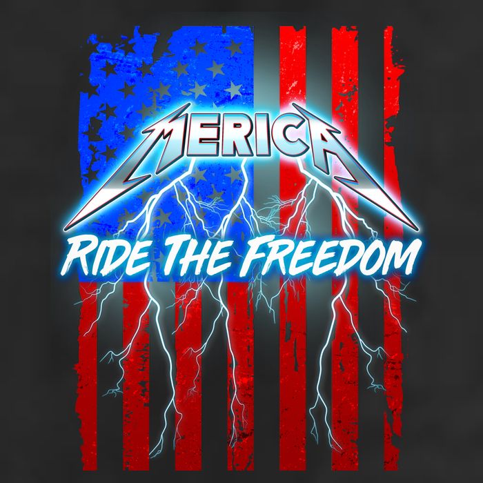 Metal Merica Ride The Freedom 11oz C Handle Ceramic Mug