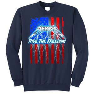 Metal Merica Ride The Freedom Sweatshirt