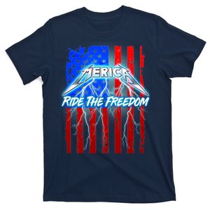 Metal Merica Ride The Freedom T-Shirt