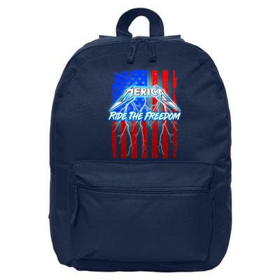 Metal Merica Ride The Freedom 16 in Basic Backpack