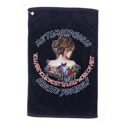 Metamorphosis Work Of Art Golf Towel