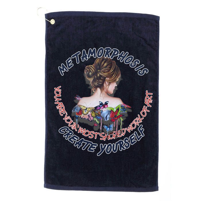 Metamorphosis Work Of Art Golf Towel