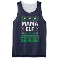 Mama Elf Ugly Christmas Mesh Reversible Basketball Jersey Tank