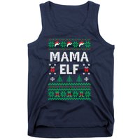 Mama Elf Ugly Christmas Tank Top