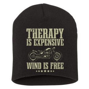 Motorcycle Enthusiast's Ultimate Ride Cool Bike Gear Short Acrylic Beanie