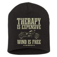 Motorcycle Enthusiast's Ultimate Ride Cool Bike Gear Short Acrylic Beanie