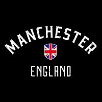 Manchester England United Kingdom British Flag Vintage Bucket Hat