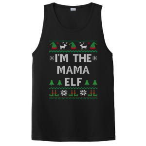 Mama Elf Ugly Christmas Mom Mother Great Gift PosiCharge Competitor Tank