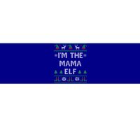 Mama Elf Ugly Christmas Mom Mother Great Gift Bumper Sticker