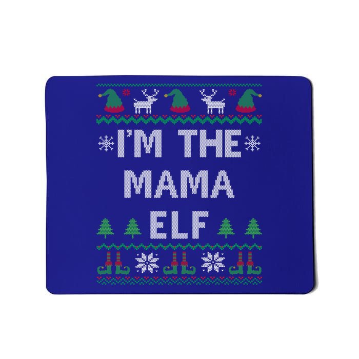 Mama Elf Ugly Christmas Mom Mother Great Gift Mousepad