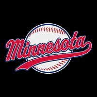 Minnesota Ee Vintage Baseball Hrowback Retro Design Button