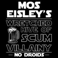 Mos EisleyS Wretched Hive Of Scum Villainy No Droids 16 in Basic Backpack