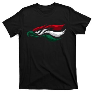 Mexican Eagle With Mexico Flag Hecho En Mexico T-Shirt