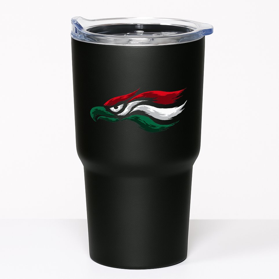 Mexican Eagle With Mexico Flag Hecho En Mexico Tumbler