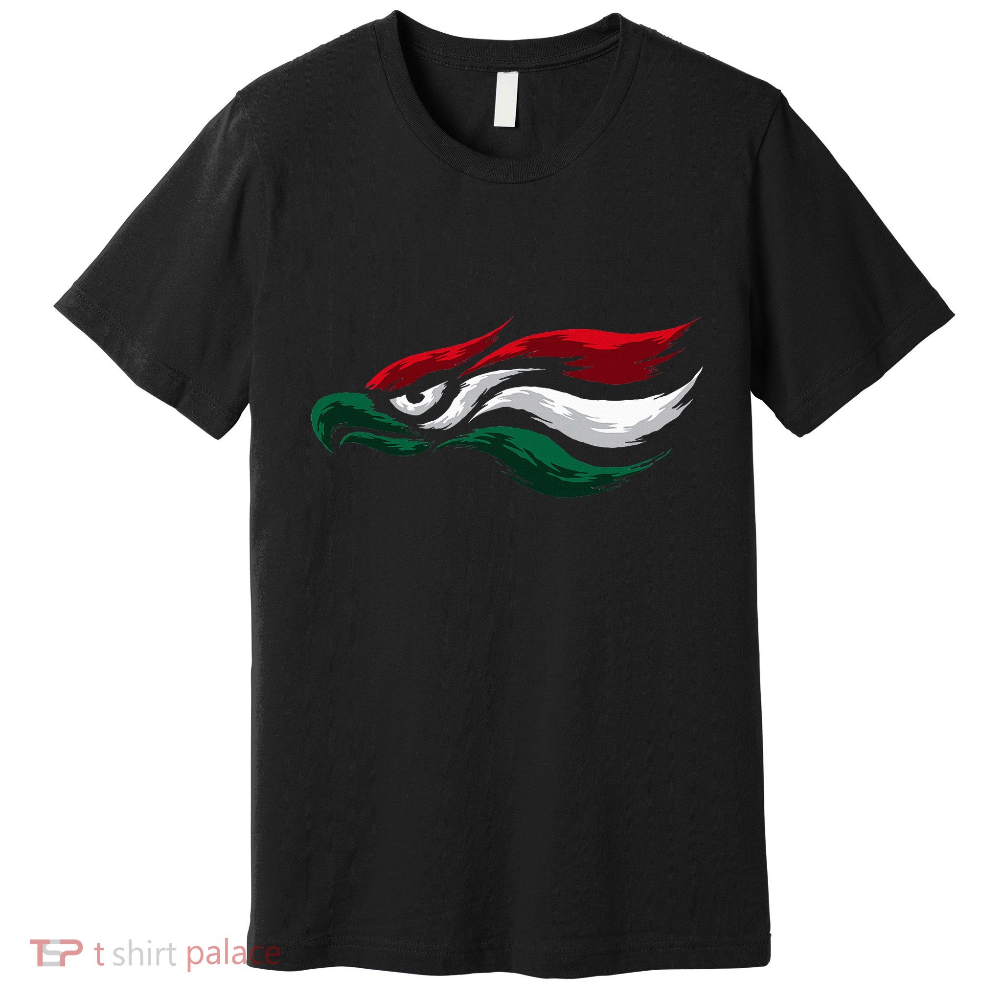 Mexican Eagle With Mexico Flag Hecho En Mexico Premium T-Shirt