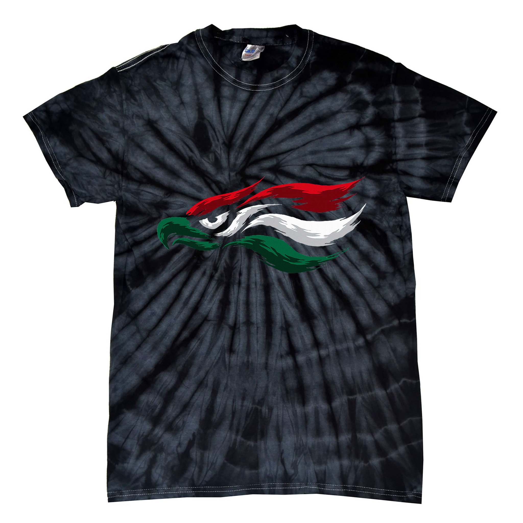 Mexican Eagle With Mexico Flag Hecho En Mexico Tie-Dye T-Shirt