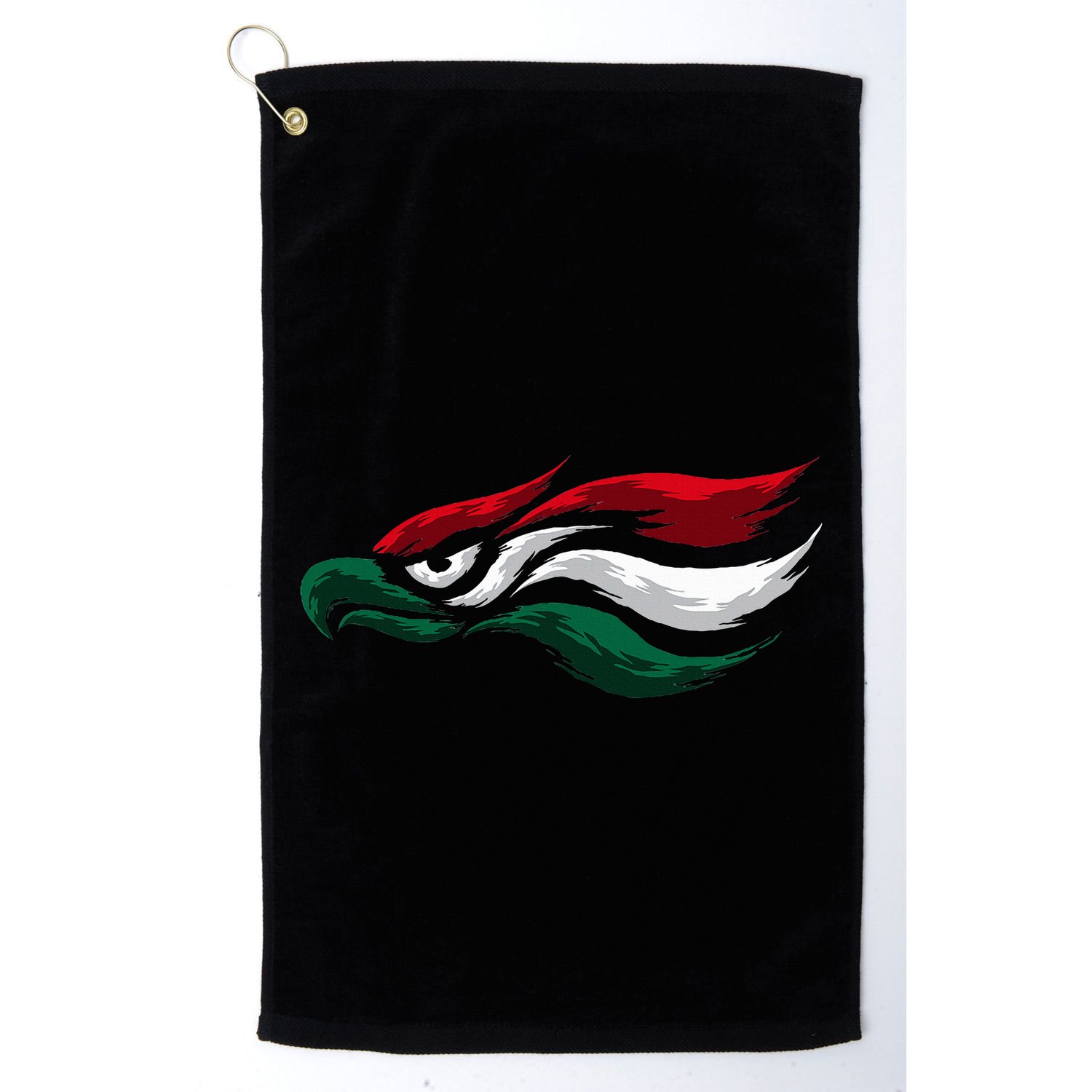 Mexican Eagle With Mexico Flag Hecho En Mexico Golf Towel