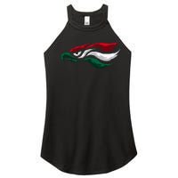 Mexican Eagle With Mexico Flag Hecho En Mexico Women's Perfect Tri Rocker Tank