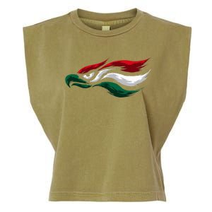 Mexican Eagle With Mexico Flag Hecho En Mexico Garment-Dyed Women's Muscle Tee