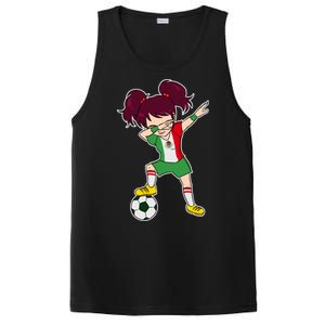 Mexican Dabbing Soccer Gril Mexico PosiCharge Competitor Tank