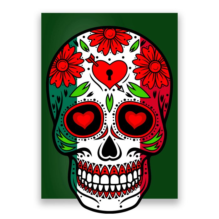 Mexican Sugar Skull Poster