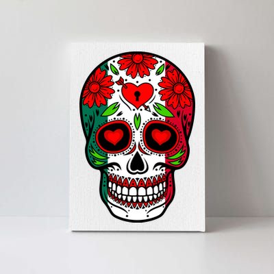 Mexican Sugar Skull Canvas