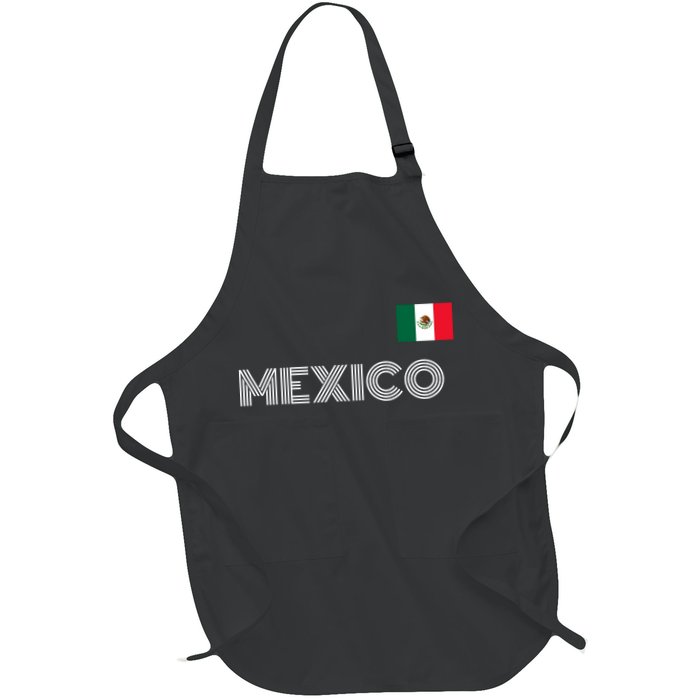 Mexico Country Flag Logo Apron