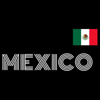 Mexico Country Flag Logo T-Shirt