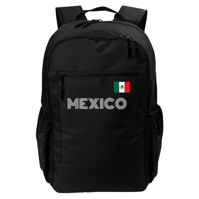 Mexico Country Flag Logo Daily Commute Backpack